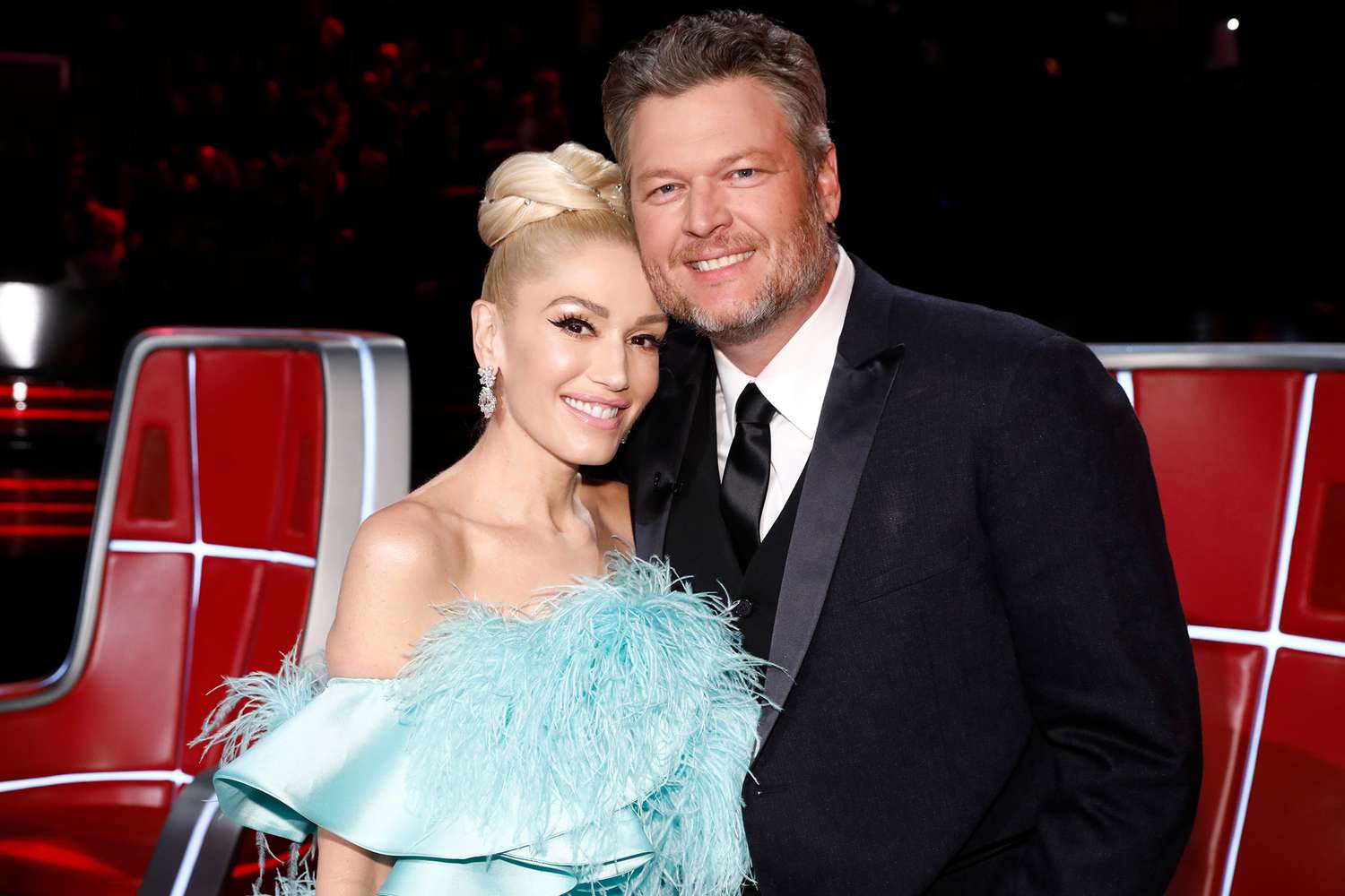 Blake Shelton Gives Gwen Stefani a Massive Emerald Ring for Valentine's Day