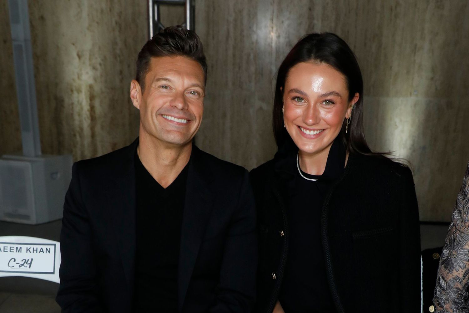 Ryan Seacrest Attends the Pre-Valentine's Day NYFW Show with Girlfriend Aubrey Paige